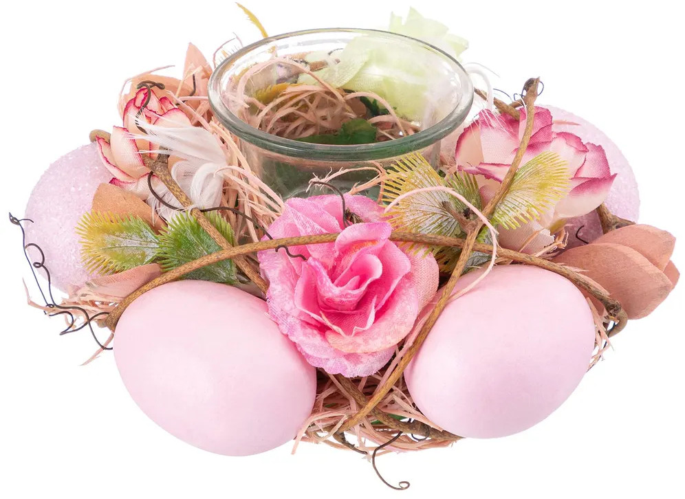 Подсвечник «Розовая феерия» | Розовая феерия | Elan Gallery