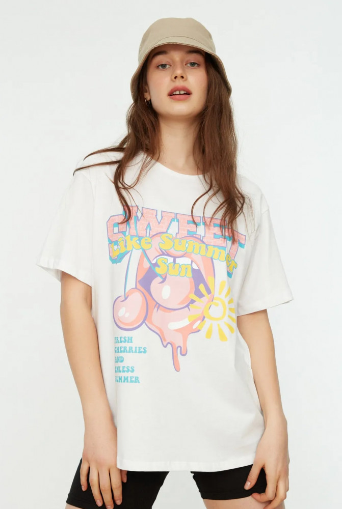 Футболка женская | TRENDYOLMİLLA