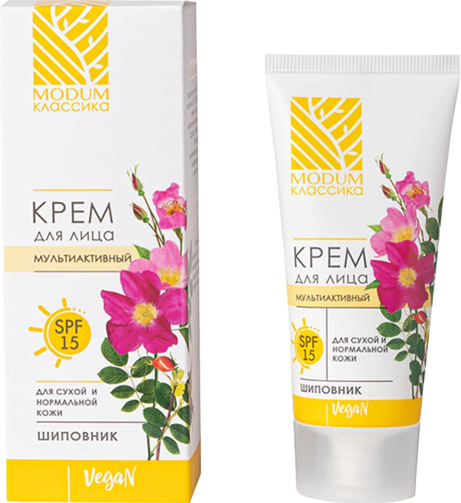 Крем мультиактивный для лица «Шиповник» | Классика | Modum