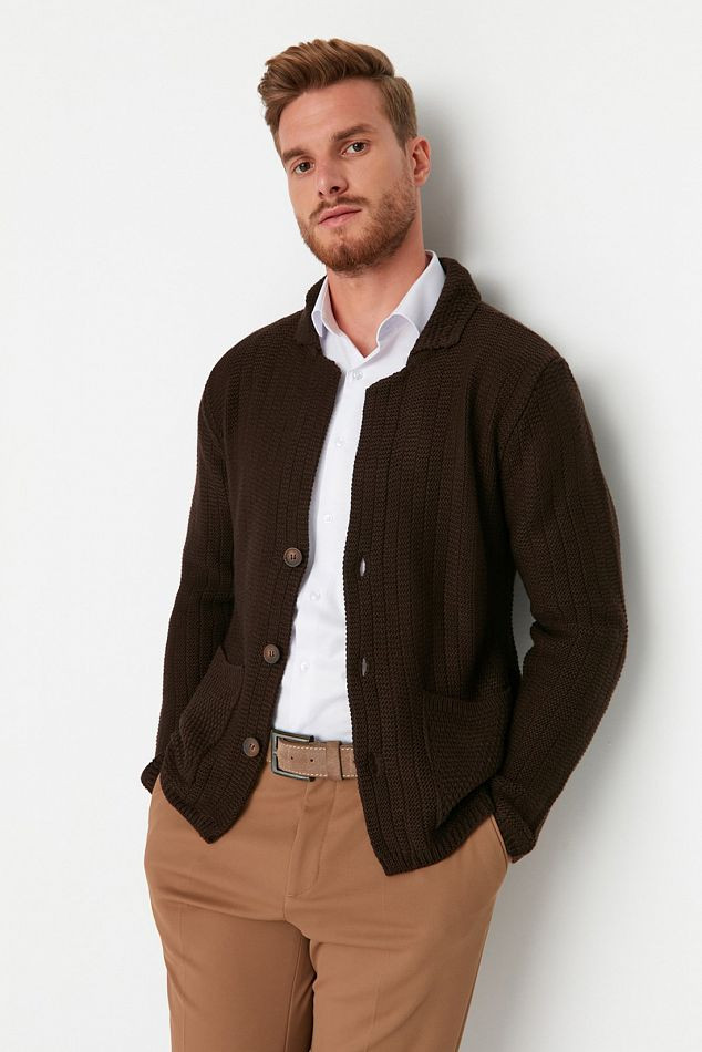 Кардиган мужской | Trendyol