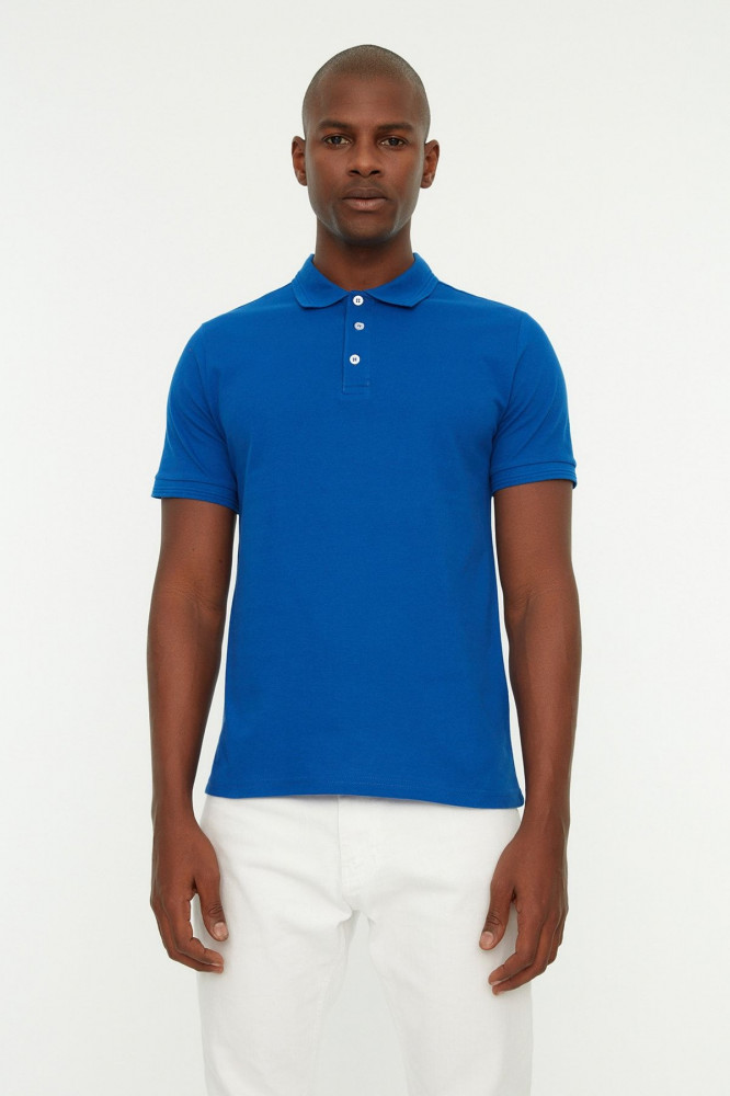 Футболка-поло мужская | Trendyol