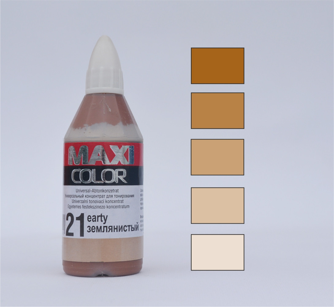 Колер концентрат Maxi 21 | MaxiColor