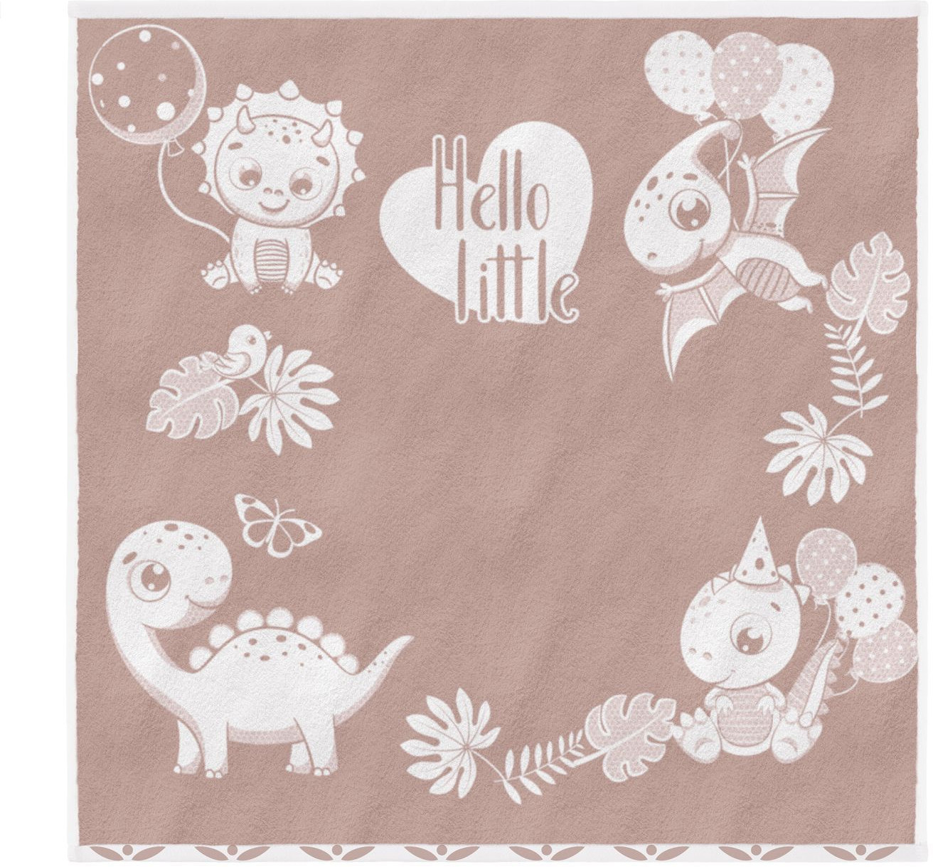 Полотенце детское «Hello, little Dino» | Облачко