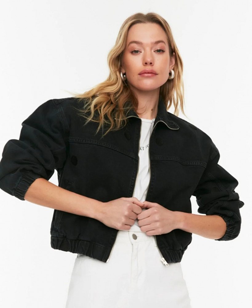 Куртка джинсовая женская | Trendyol