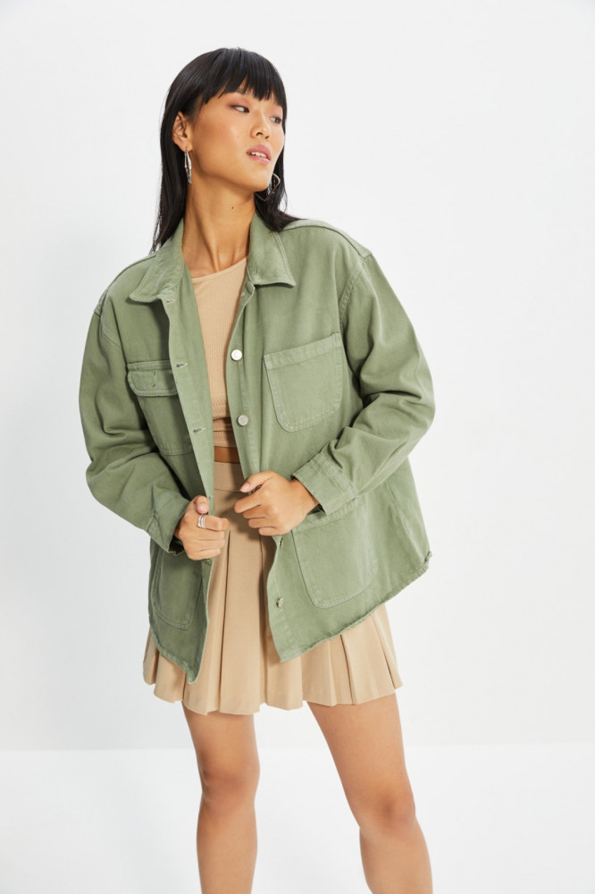 Куртка джинсовая женская | TRENDYOLMİLLA