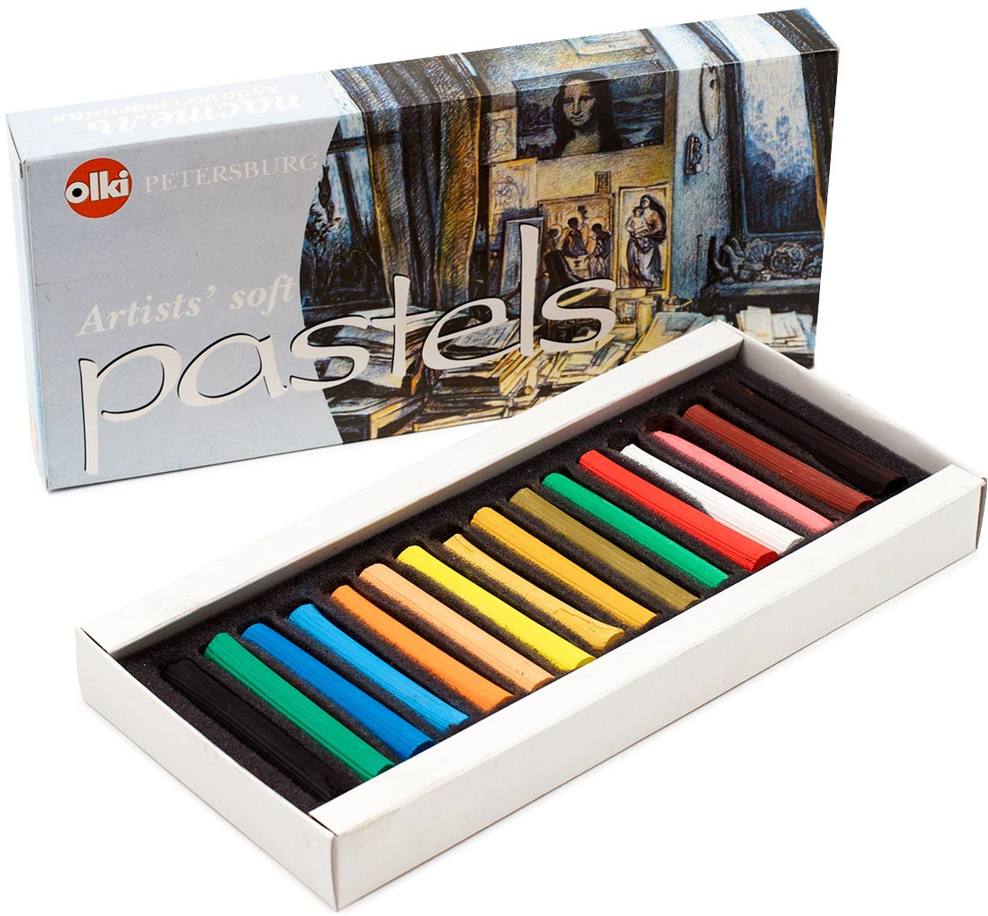Набор пастели художественной №4 «Ассорти» | Soft | Olki