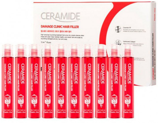Филлеры для волос восстанавливающие с керамидами «Ceramid Treatment Hair Filler»
