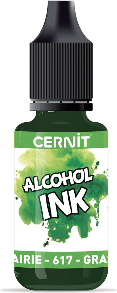 Чернила на спиртовой основе, 617 насыщенный зеленый | Cernit