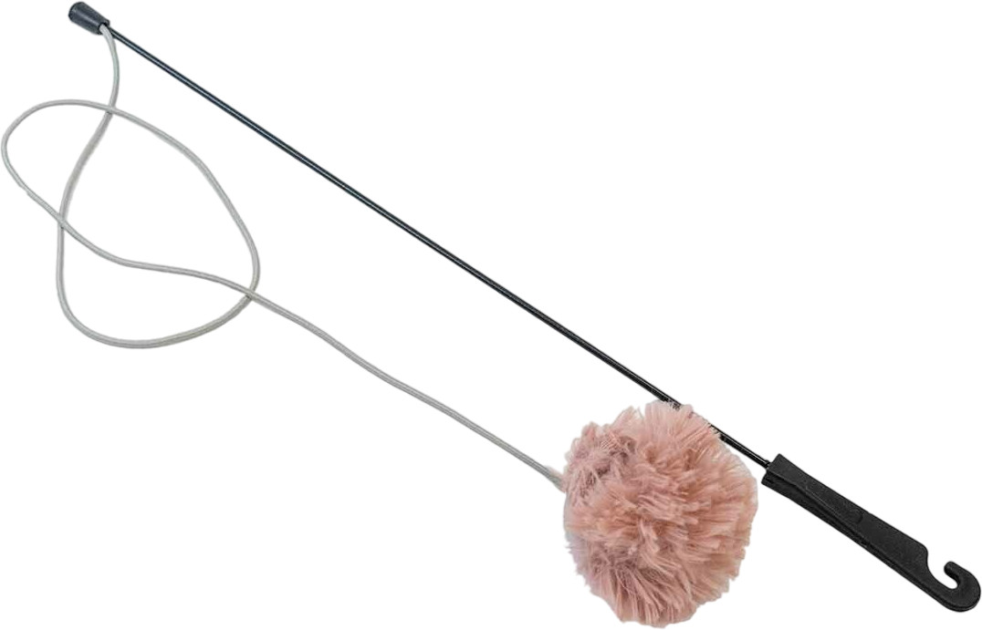 Удочка-дразнилка с помпоном | Ред Пластик