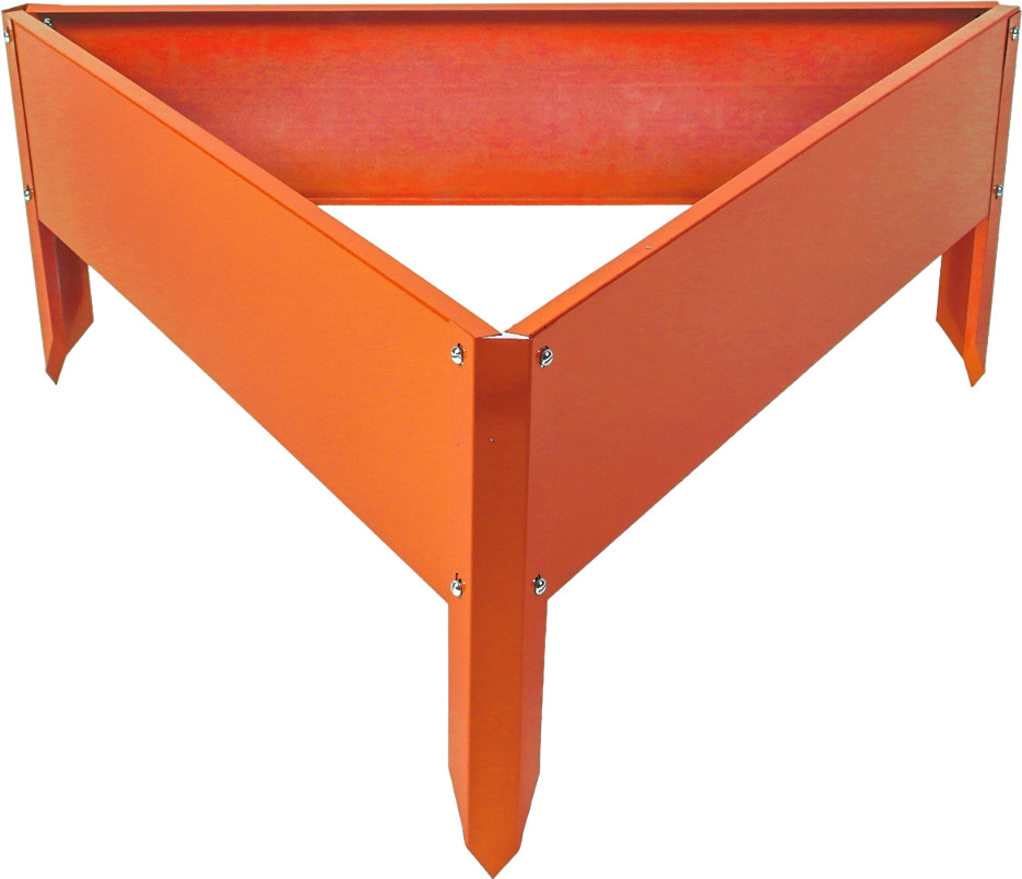 Клумба оцинкованная «Терция» | Greengo