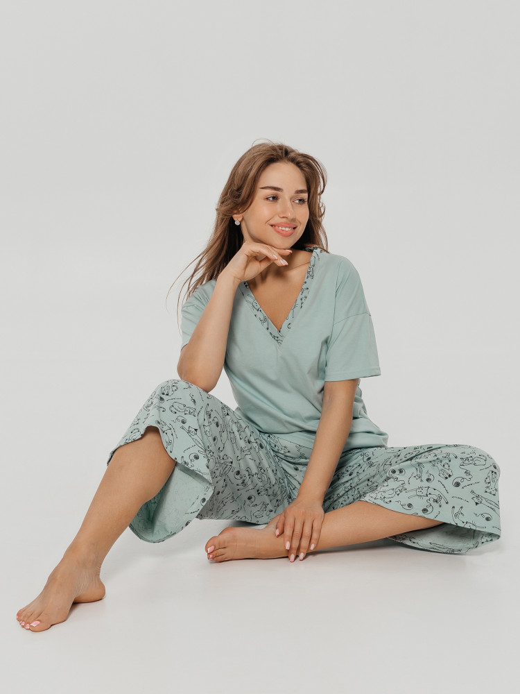 Пижама женская «Мурка» | Lovetex.store