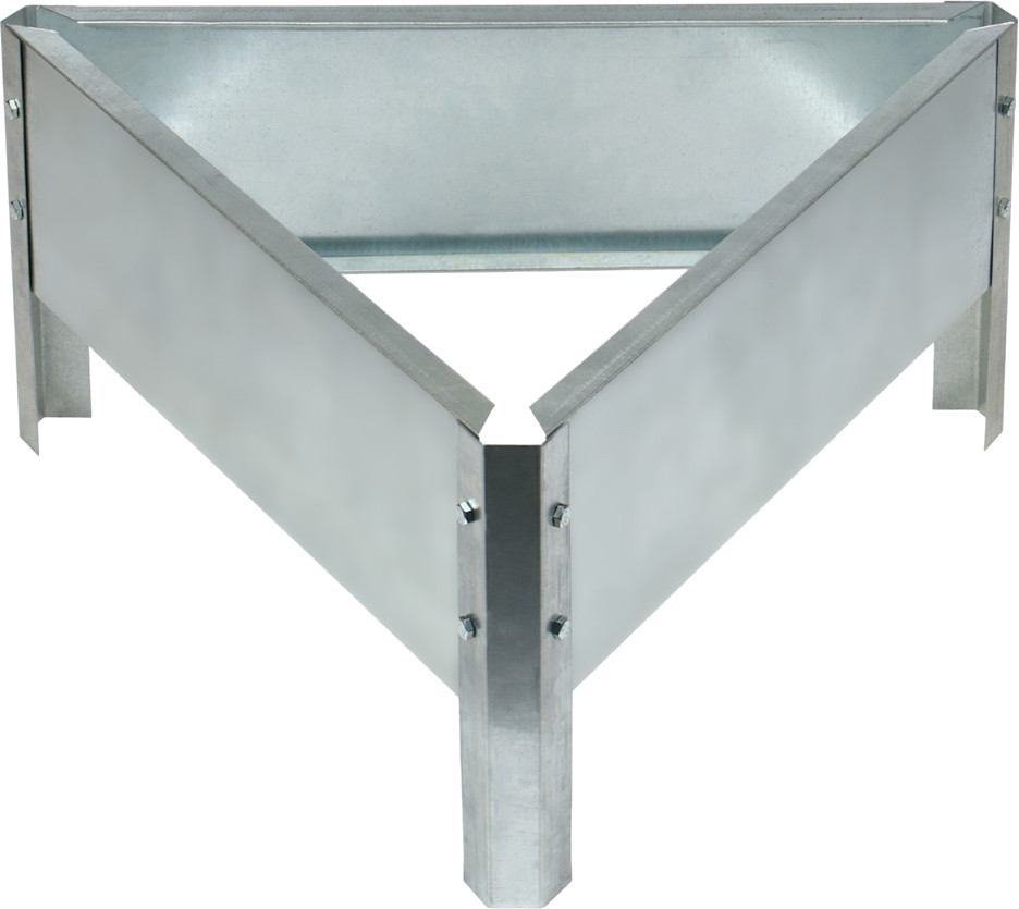 Клумба оцинкованная «Терция» | Greengo