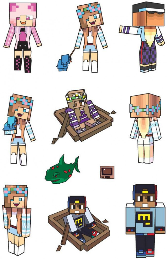 Набор наклеек «Евген Бро» | EugenBro. Книги для фанатов