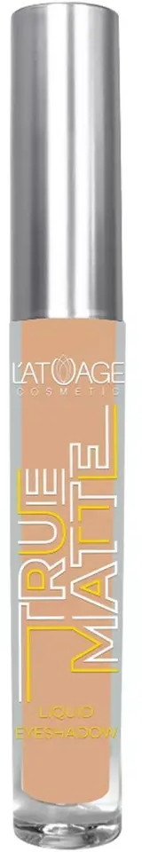 Тени для век жидкие «True Matte», оттенок 804 Нежно персиковый | L’atuage Cosmetic