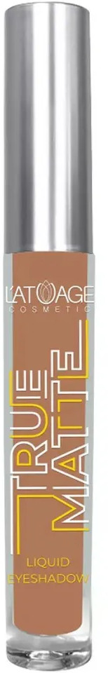 Тени для век жидкие «True Matte», оттенок 808 Цвет коры | L’atuage Cosmetic