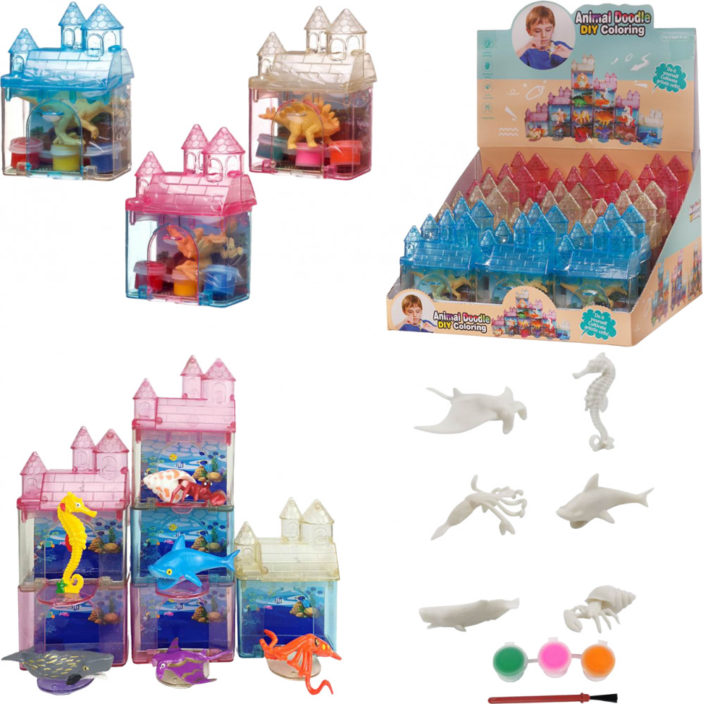 Набор для творчества «Сказочный замок с секретами. Морской обитатель» | Junfa Toys