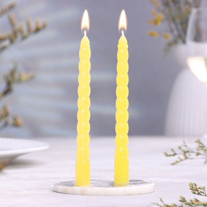 Набор свечей витых | Богатство аромата