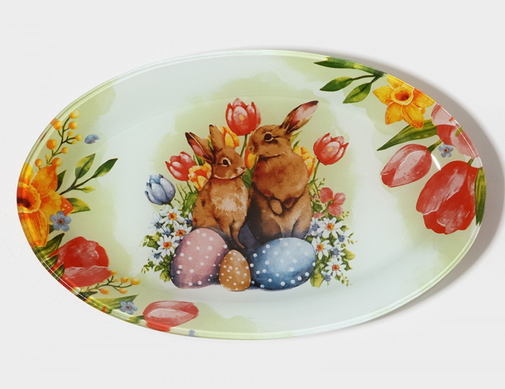 Блюдо «Акварель» | Пасха | Доляна