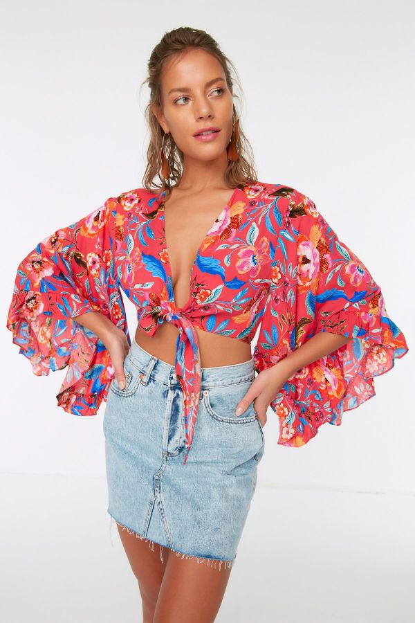 Блузка женская | TRENDYOLMİLLA