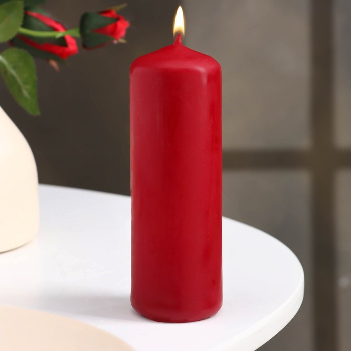 Свеча-цилиндр | Дарим Красиво