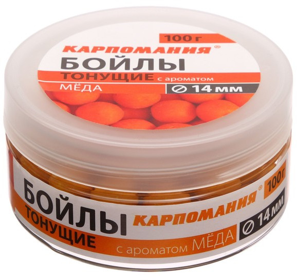 Бойлы тонущие с ароматом мёда | Carpomaniya