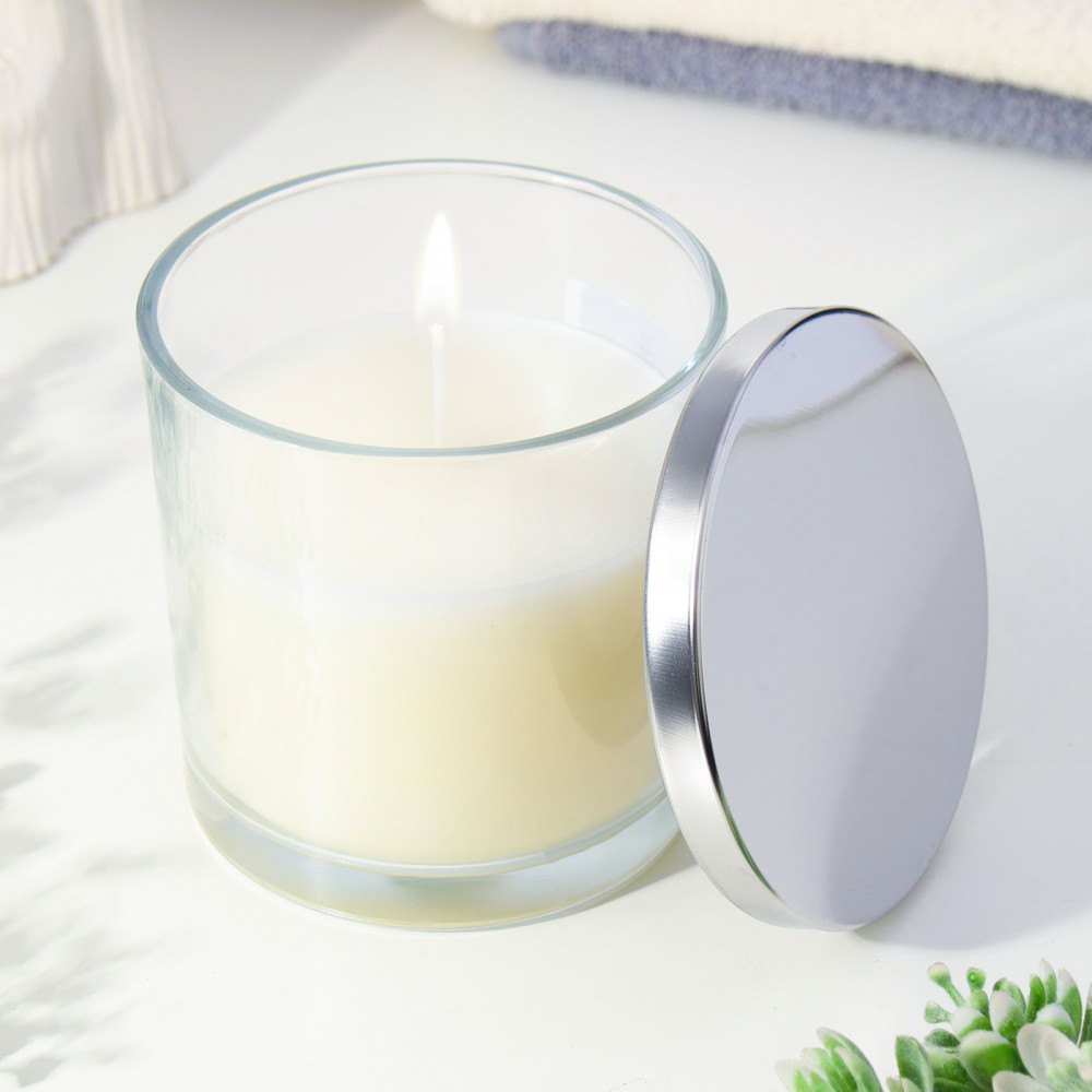 Свеча ароматическая в стакане «Сlean cotton» | Богатство аромата