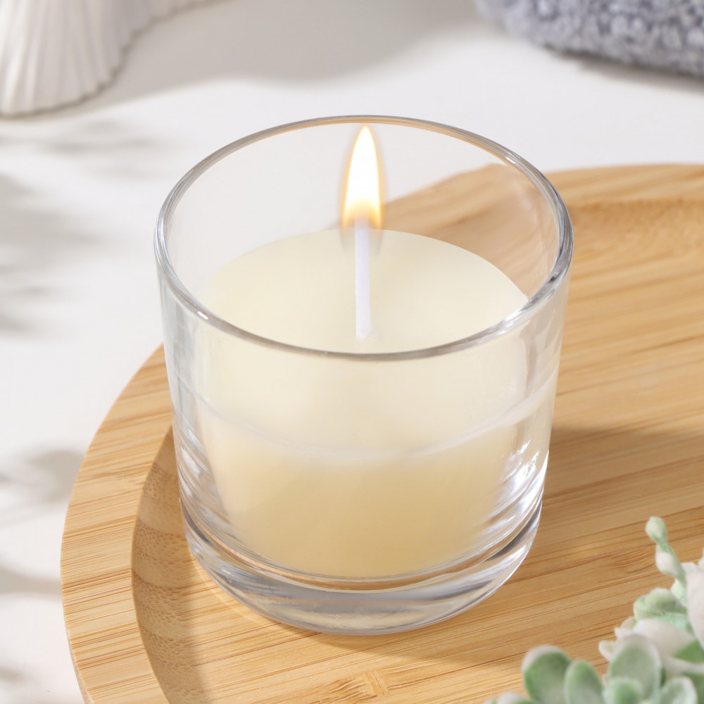 Свеча ароматическая в стакане «Кашемир»