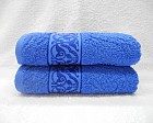 Полотенце махровое гладкокрашеное "Romanico" (Cleanelly, 70х130, цвет синий)