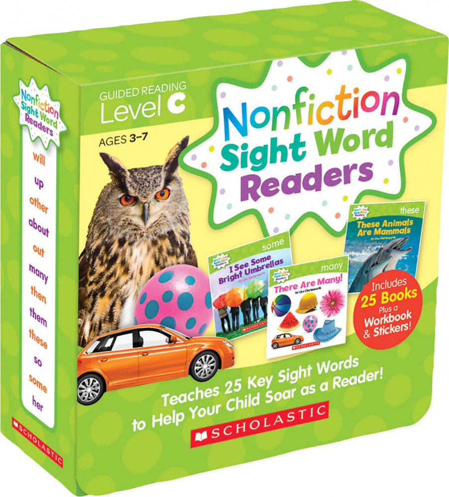 Nonfiction Sight Word Readers Parent Pack 3: 25 Easy-To-Read Books That Teach Sight