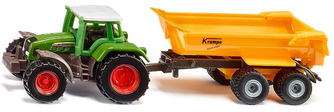 Трактор с прицепом «Fendt» | Siku