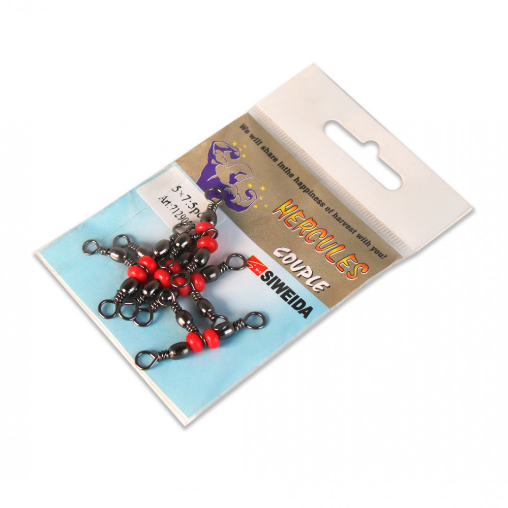 Вертлюжок для рыбалки тройной