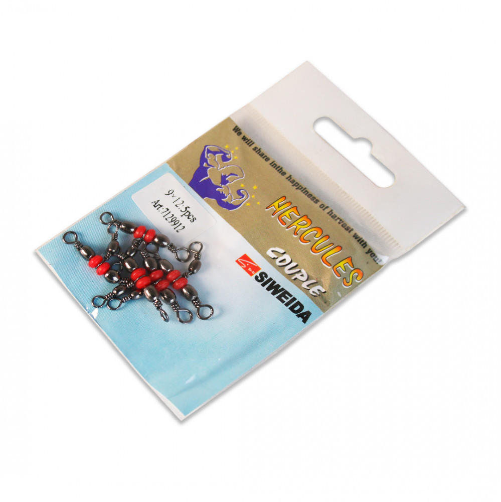 Вертлюжок для рыбалки тройной