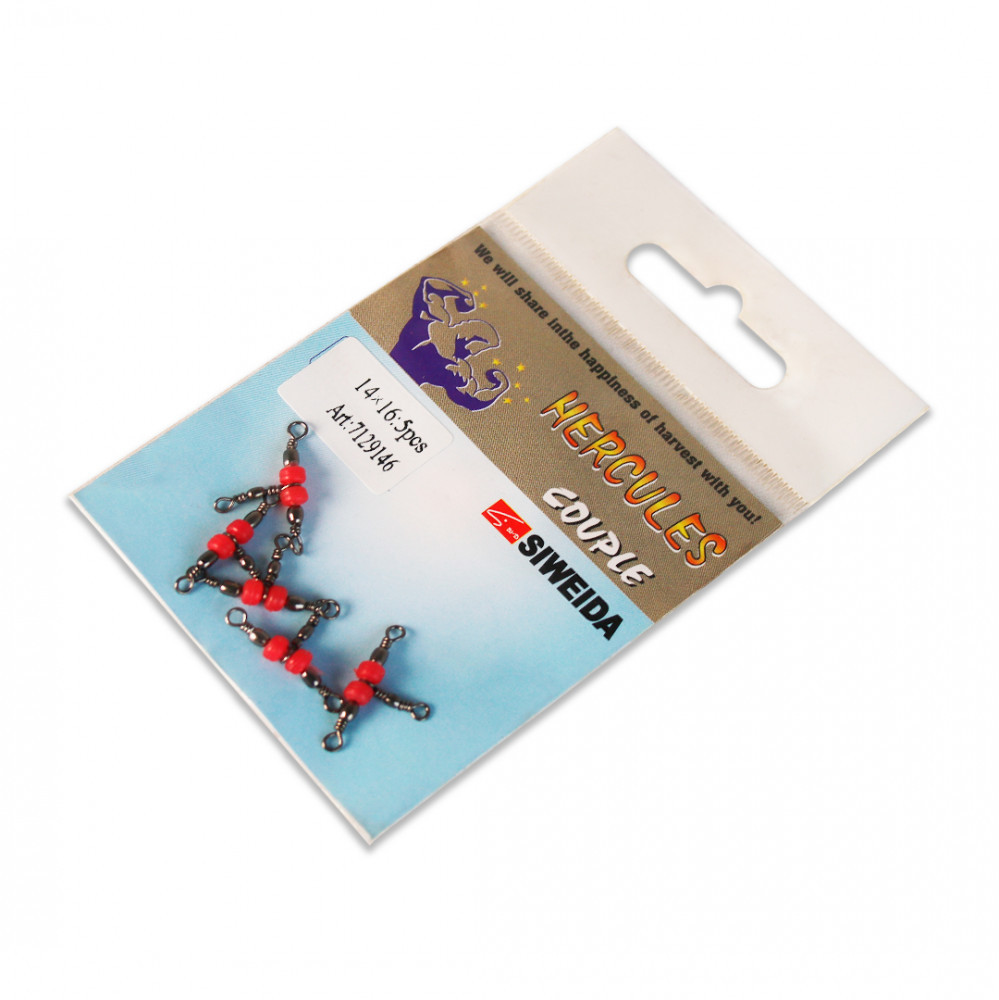 Вертлюжок для рыбалки тройной