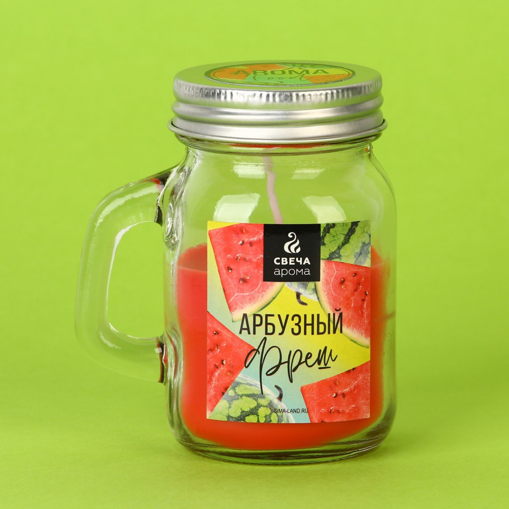 Свеча в банке «Арбузный фреш»