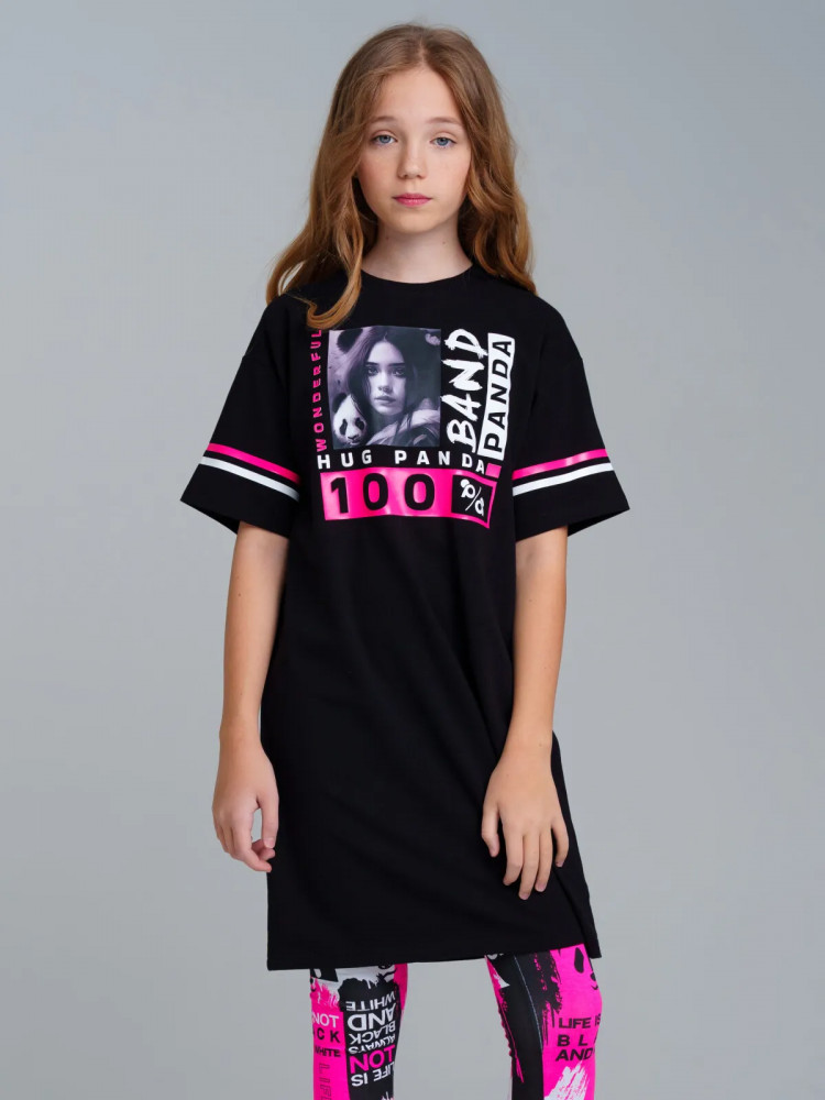Платье для девочек | Panda band | PlayToday