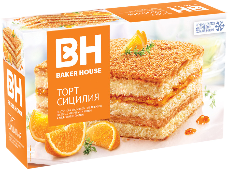 Торт бисквитный «Сицилия» | Baker House