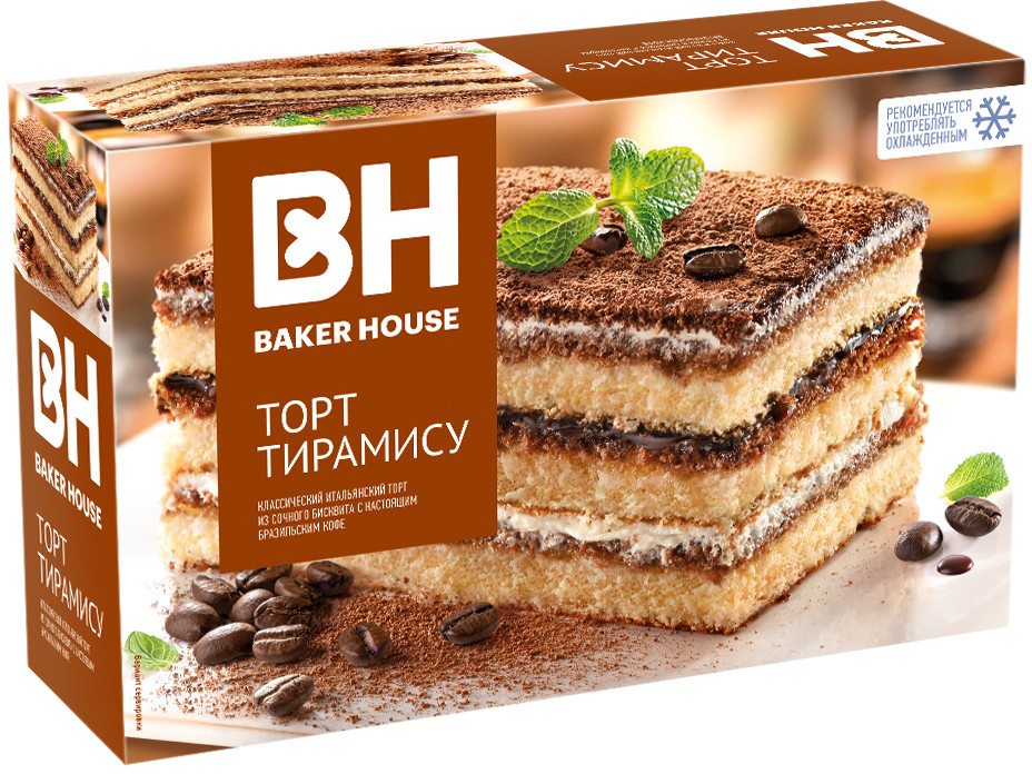 Торт бисквитный «Тирамису» | Baker House