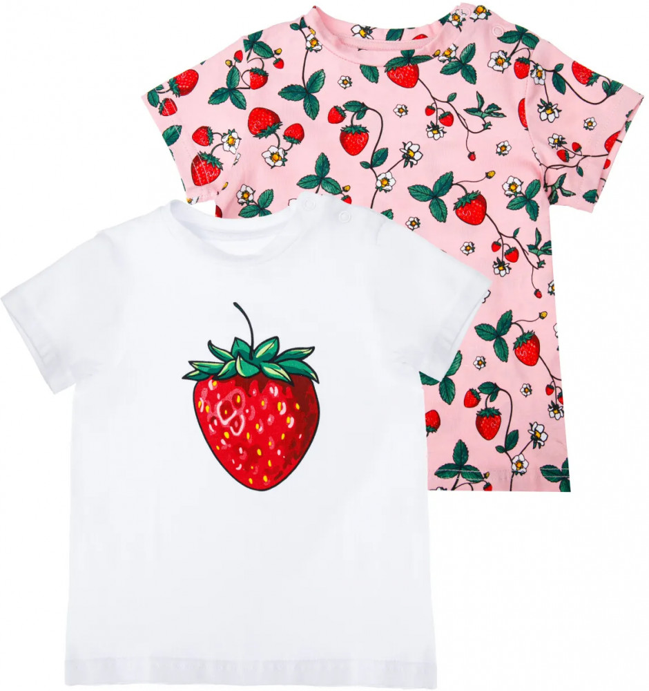 Комплект футболок для девочек | Yum, yum | PlayToday