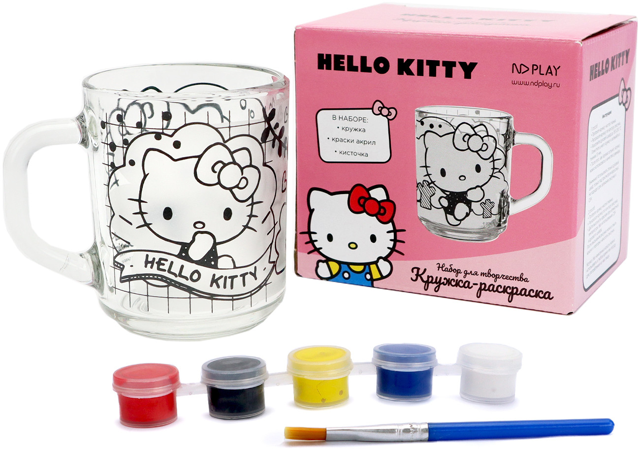 Набор кружка-раскраска «Hello Kitty» | Hello Kitty | ND Play