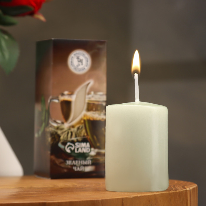 Свеча ароматическая «Зеленый чай» | Богатство аромата