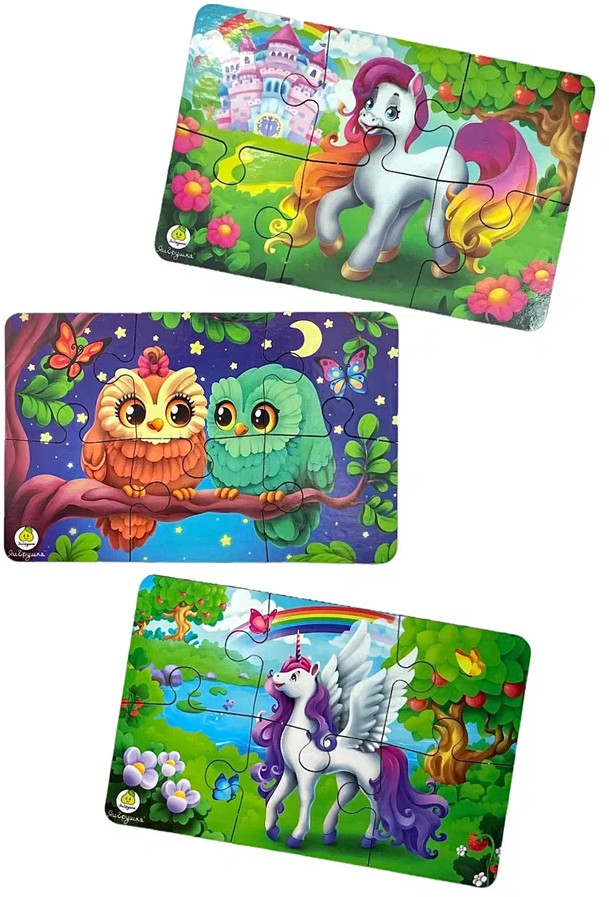 Набор пазлов «Сказочный мир» | ЯиГрушка
