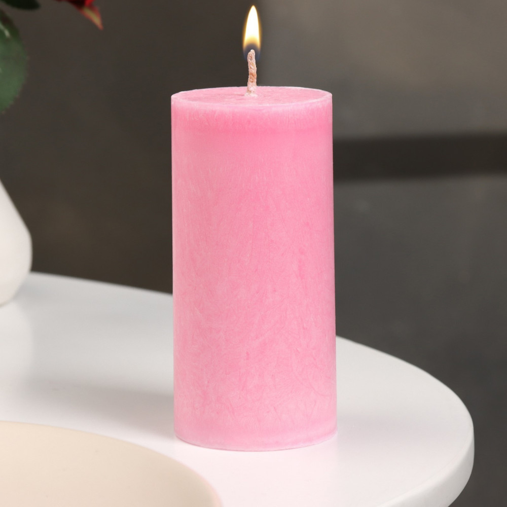 Свеча-цилиндр гладкая | Дарим Красиво