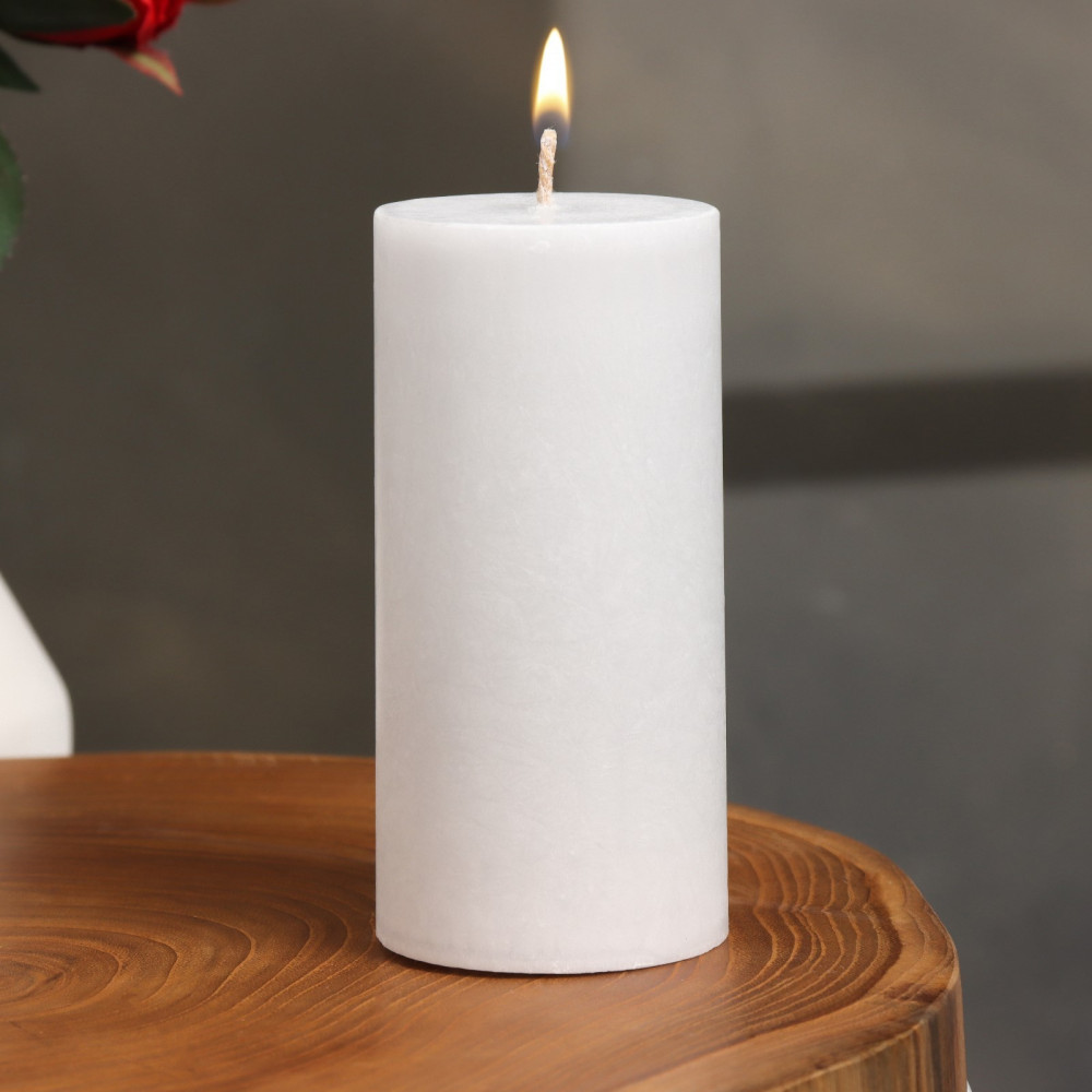 Свеча-цилиндр гладкая | Дарим Красиво