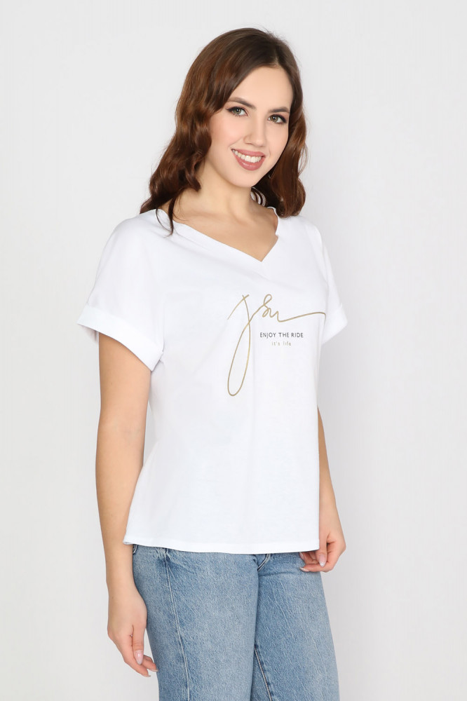 Футболка женская «Прогулка» | MARGO