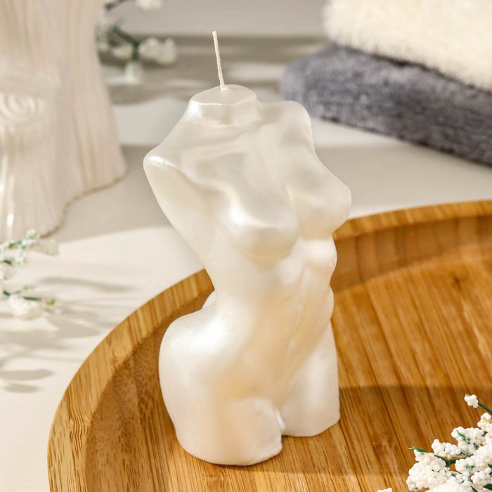 Свеча фигурная лакированная «Женский силуэт» | Дарим Красиво