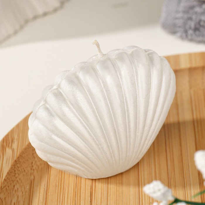 Свеча фигурная лакированная «Ракушка» | Дарим Красиво