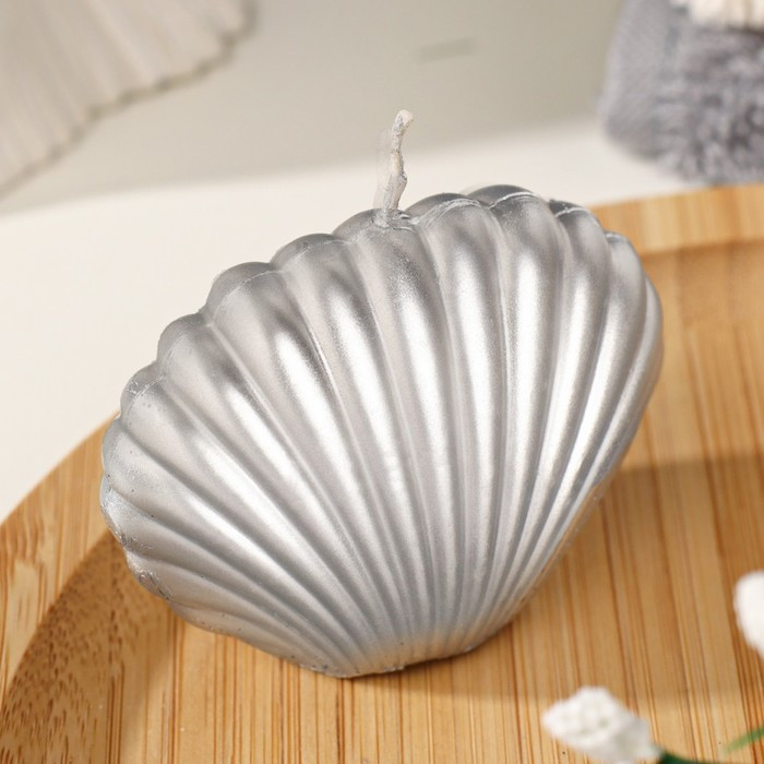 Свеча фигурная лакированная «Ракушка» | Дарим Красиво