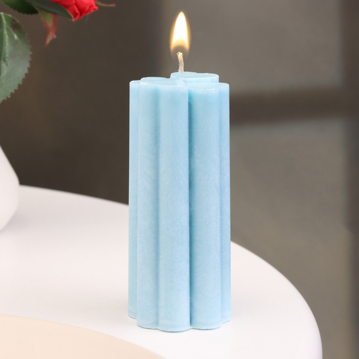 Свеча-цилиндр «Четырехлистник» | Дарим Красиво