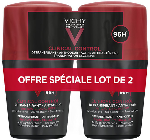 Clinical control Набор дезодорантов для мужчин шариковых 96 ч | Vichy