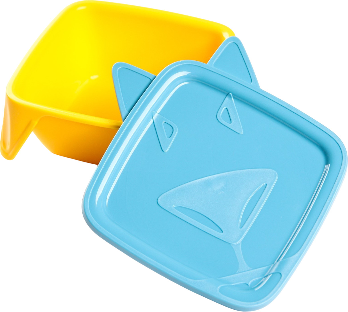 Тарелка с мягкой крышкой | Play with Me | Lalababy